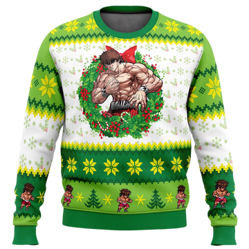 Season Baki Ugly Christmas Sweater - Moonbestprint