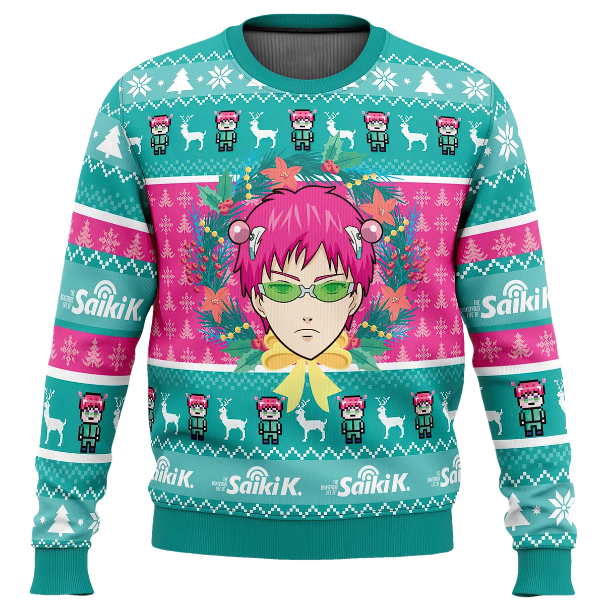 Saiki Kusuo No Psi Nan Christmas Sweater - Moonbestprint