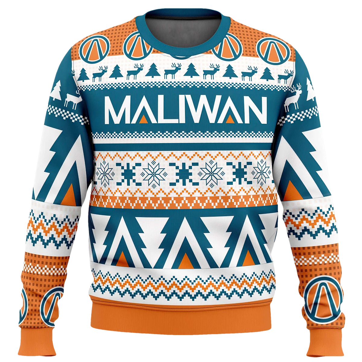 Maliwan Christmas Borderlands Ugly Christmas Sweater - Moonbestprint