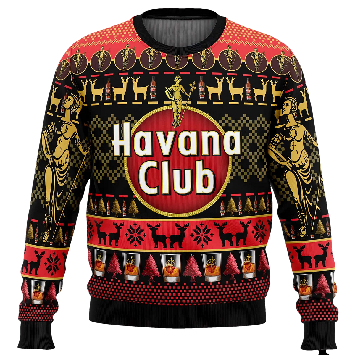 Havana Club Ugly Christmas Sweater - Moonbestprint