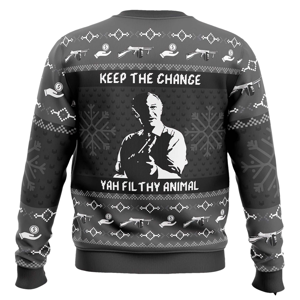 Keep The Change Ya Filthy Animal Christmas Sweater - Moonbestprint