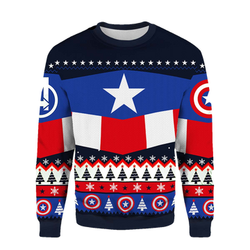 Captain Christmas Sweater - Moonbestprint