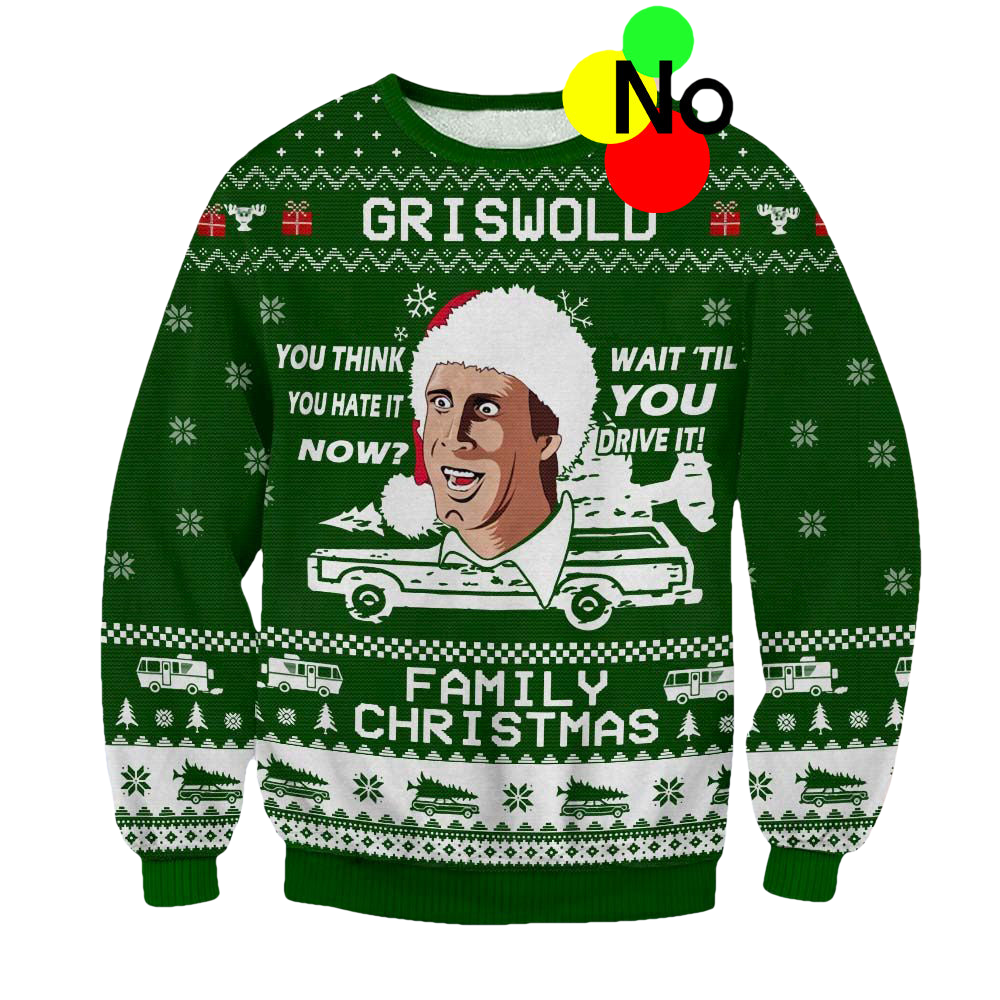 Griswold Family Christmas Sweater - Moonbestprint