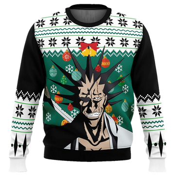 Kenpachi Zaraki Bleach Ugly Christmas Sweater - Moonbestprint