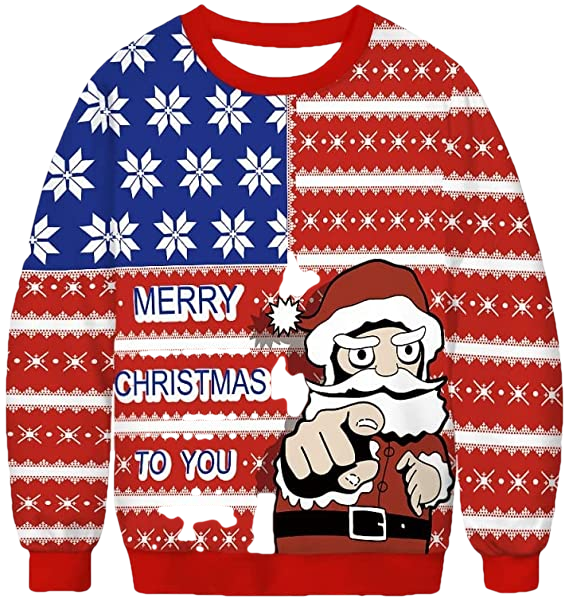Santa Merry Christmas To You Sweater - Moonbestprint