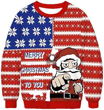 Santa Merry Christmas To You Sweater - Moonbestprint