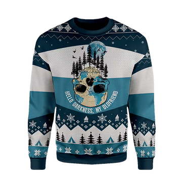 Hello Darkness My Old Friend Christmas Sweater - Moonbestprint