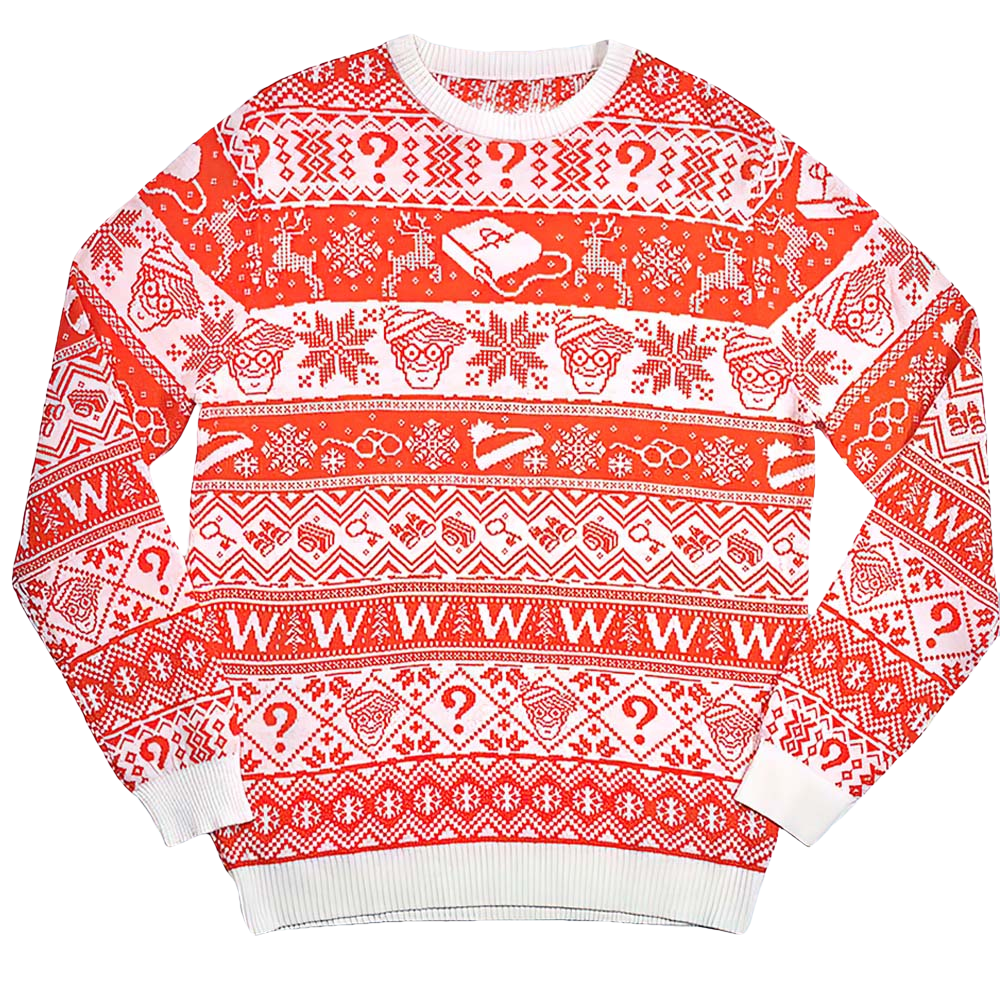 Where’S Wally Where’S Waldo Christmas Sweater - Moonbestprint