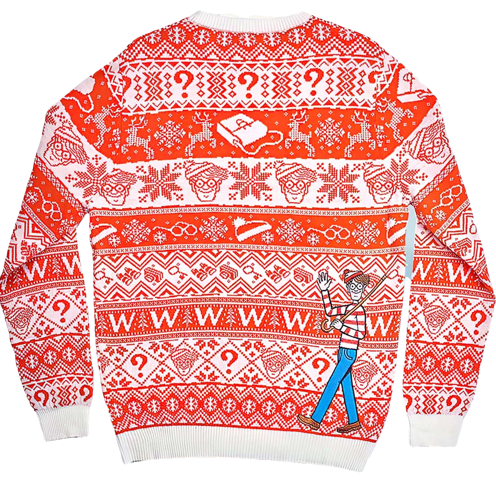 Where’S Wally Where’S Waldo Christmas Sweater - Moonbestprint