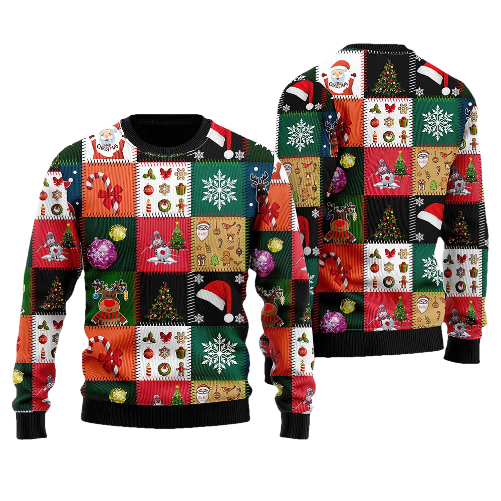 Xmas Fancy Ugly Christmas Sweater - Moonbestprint