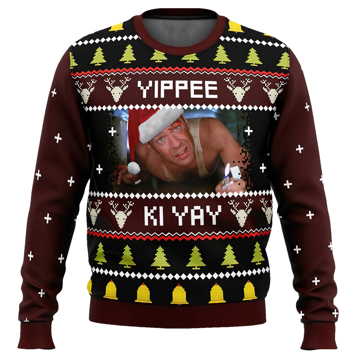 Yippee Ki Yay Ugly Christmas Sweater - Moonbestprint