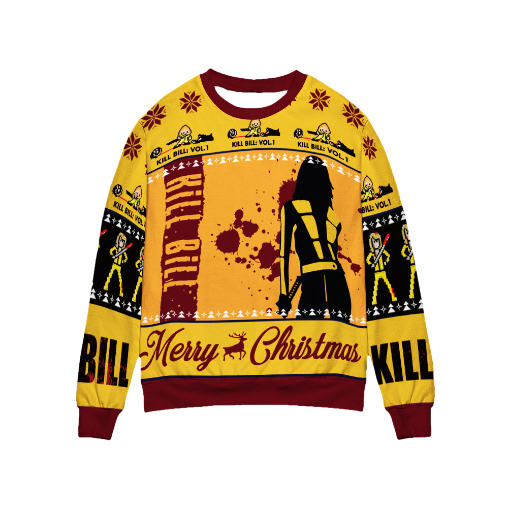 Kill Bill Ugly Christmas Sweater - Moonbestprint