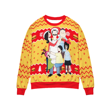 Bob'S Burgers Family Christmas Sweater - Moonbestprint