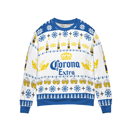Corona Extra Ugly Christmas Sweater - Moonbestprint