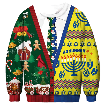 Suit Ugly Christmas Sweater - Moonbestprint