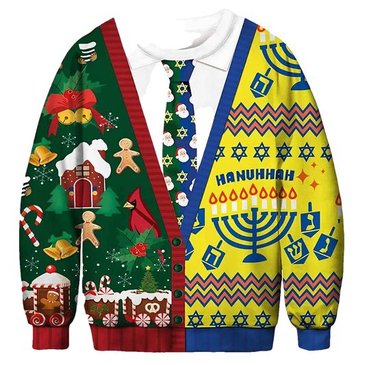 Suit Ugly Christmas Sweater - Moonbestprint