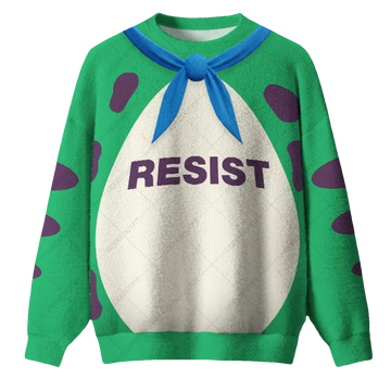 Resist Frog Suit Ugly Christmas Sweater - Moonbestprint