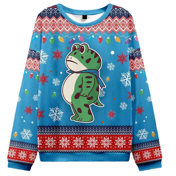 Resist Frog Christmas Ugly Sweater - Moonbestprint