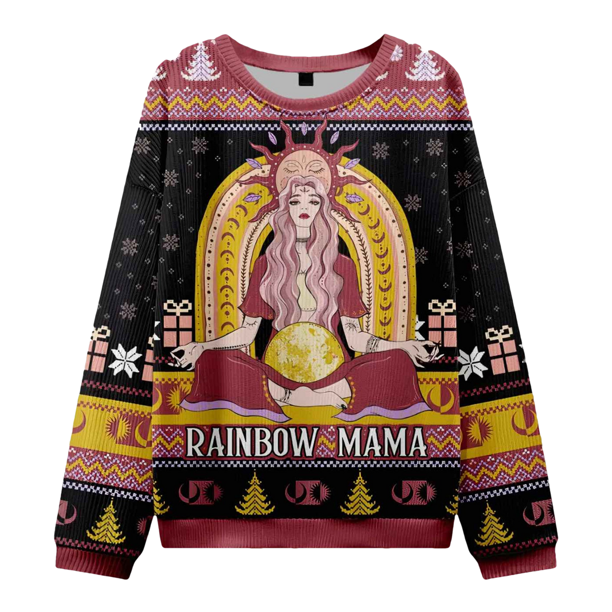 Rainbow Mama Ugly Christmas Sweater - Moonbestprint
