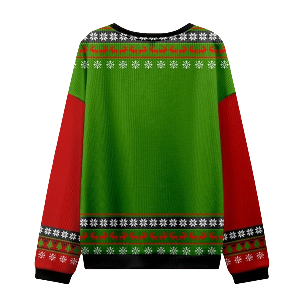 Obsessed With Christmas Music Ugly Christmas Sweater - Moonbestprint