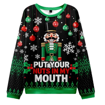 Nutcracker Funny Christmas Ugly Sweater - Moonbestprint