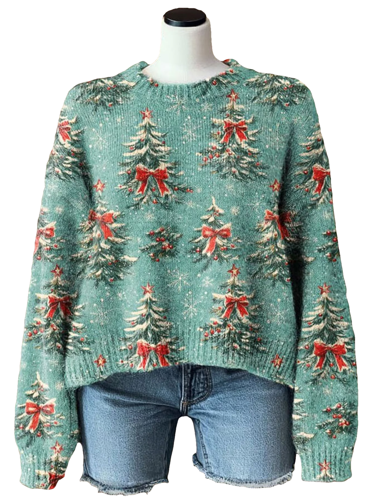 Merry Christmas Winter Knitted Sweater - Moonbestprint