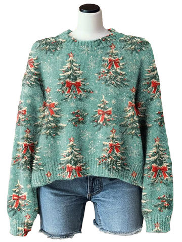 Merry Christmas Winter Knitted Sweater - Moonbestprint