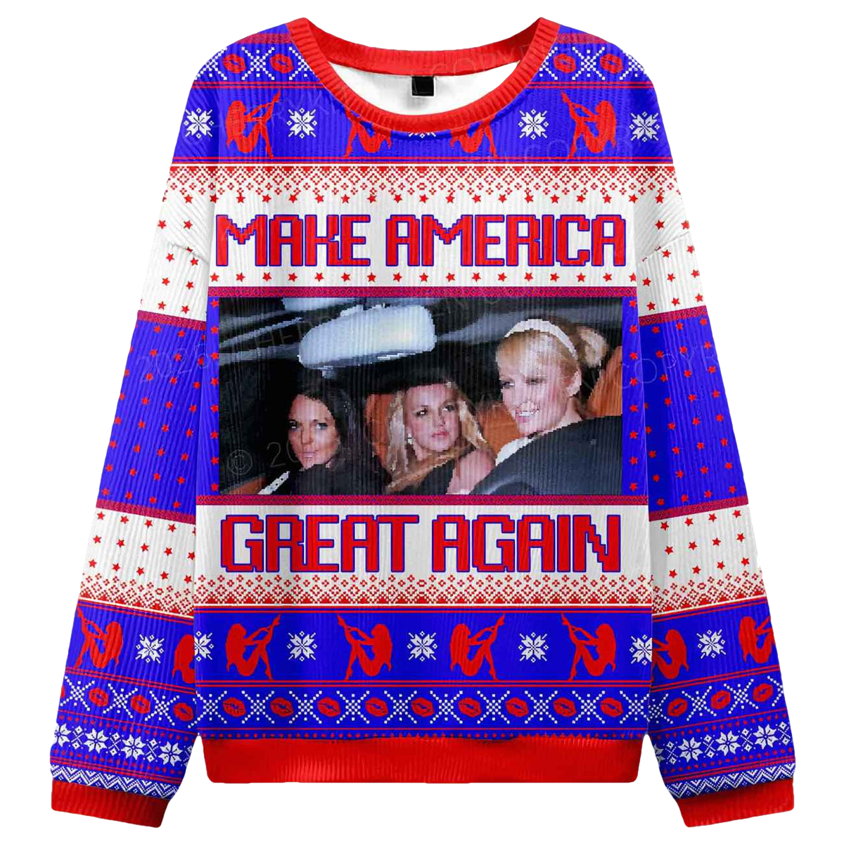 Make America Great Again Ugly Christmas Sweater - Moonbestprint