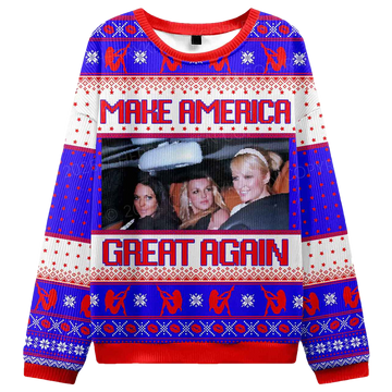 Make America Great Again Ugly Christmas Sweater - Moonbestprint