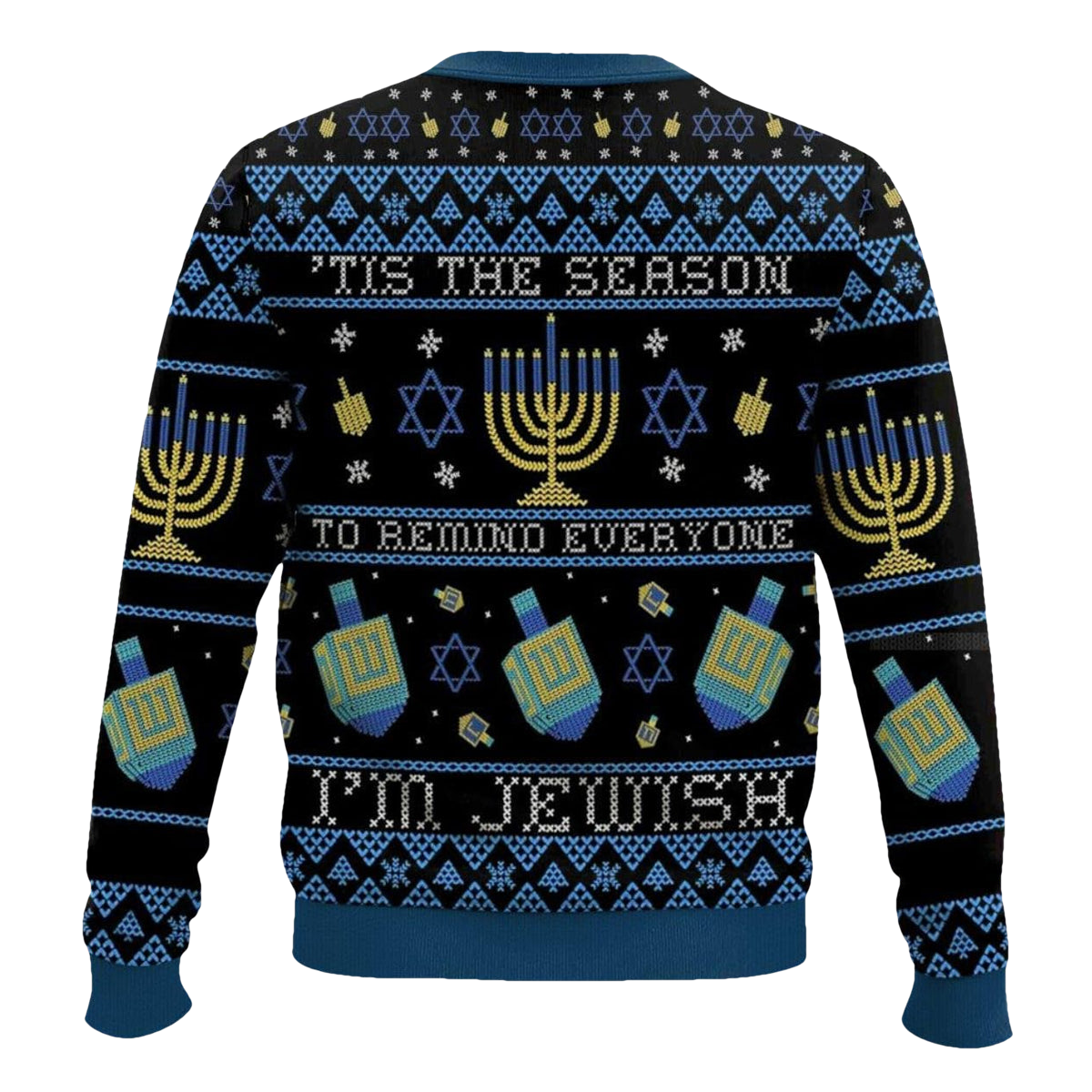 Jewish Hanukkah Ugly Christmas Sweater - Moonbestprint