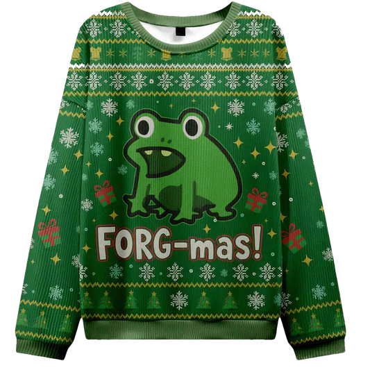 Funny Forg Japan Ugly Christmas Sweater - Moonbestprint