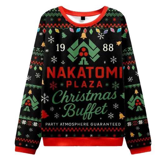 Funny Buffet Christmas Ugly Sweater - Moonbestprint