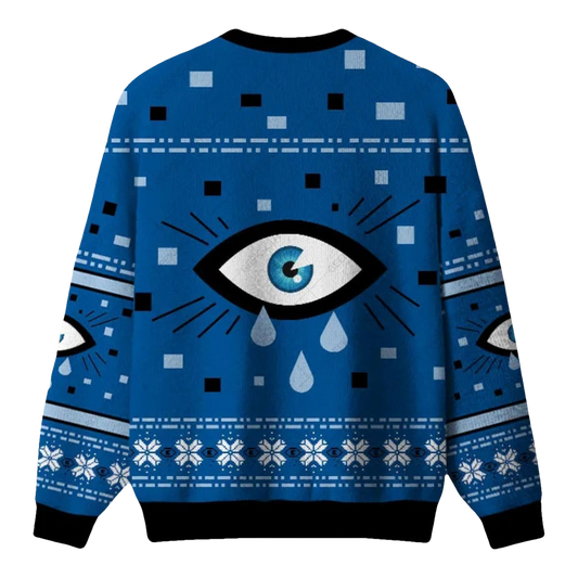 Employees Must Stop Crying Before Returning To Work Ugly Christmas Sweater - Moonbestprint