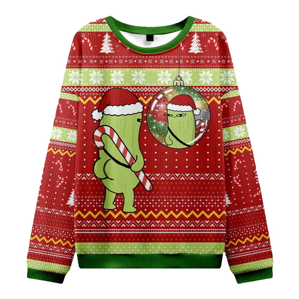 Cucumber Funny Ugly Christmas Sweater - Moonbestprint