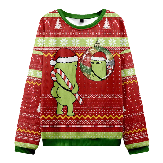 Cucumber Funny Ugly Christmas Sweater - Moonbestprint