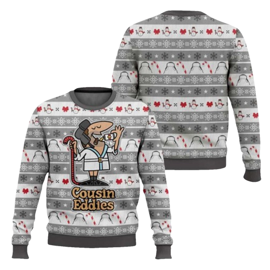 Cousin Eddie National Lampoon's Vacation Ugly Christmas Sweater - Moonbestprint