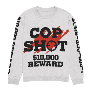 Cop Shot Knit Sweater - Moonbestprint
