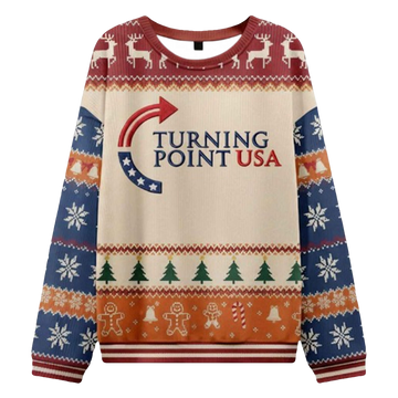 Charlie Kirk Turning Point USA Ugly Sweater - Moonbestprint