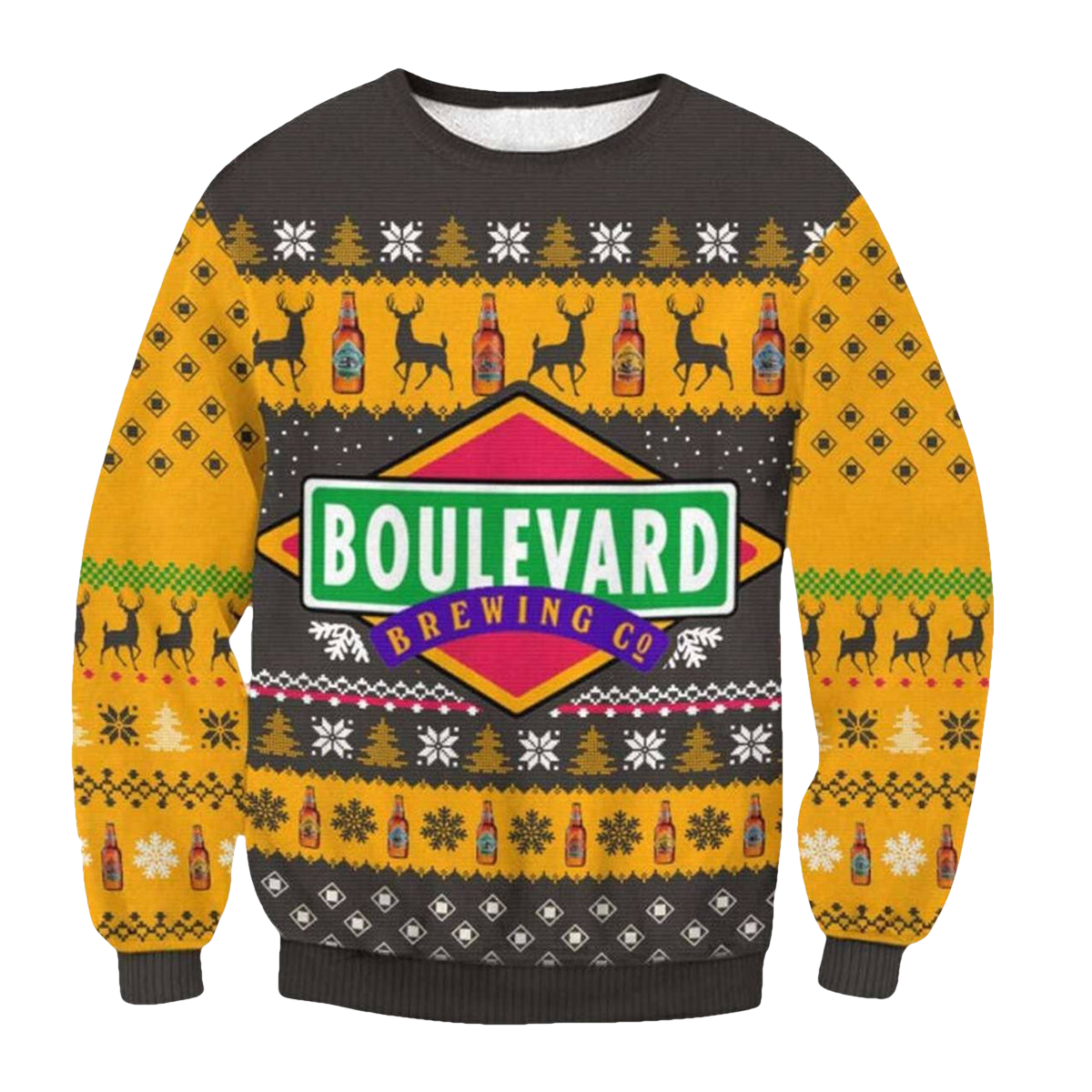 Boulevard Ugly Christmas Sweater - Moonbestprint