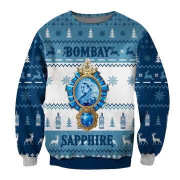 Bombay Sapphire Ugly Christmas Sweater - Moonbestprint