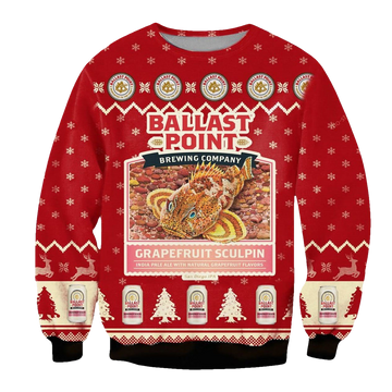 Ballast Point Ugly Christmas Sweater - Moonbestprint