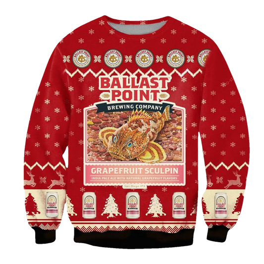 Ballast Point Ugly Christmas Sweater - Moonbestprint