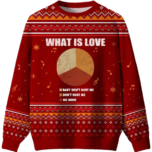 What is Love Ugly Christmas Sweater - Moonbestprint