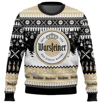 Warsteiner German Beer Ugly Christmas Sweater - Moonbestprint