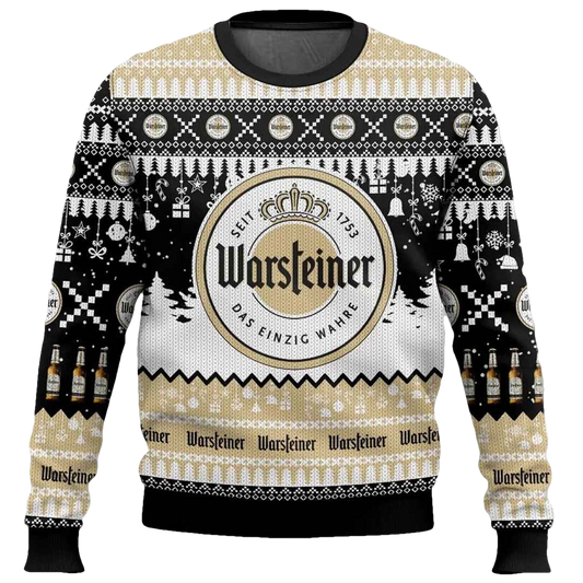 Warsteiner German Beer Ugly Christmas Sweater - Moonbestprint