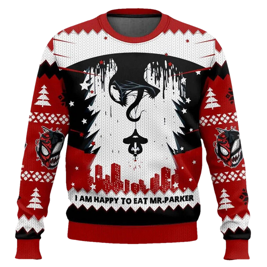 Venom x Spiderman Last Dance Ugly Christmas Sweater - Moonbestprint