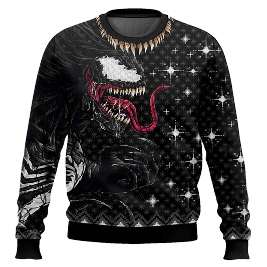 Venom Last Dance Ugly Christmas Sweater - Moonbestprint