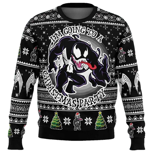 Venom Christmas Party Ugly Christmas Sweater - Moonbestprint