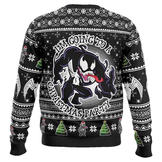 Venom Christmas Party Ugly Christmas Sweater - Moonbestprint