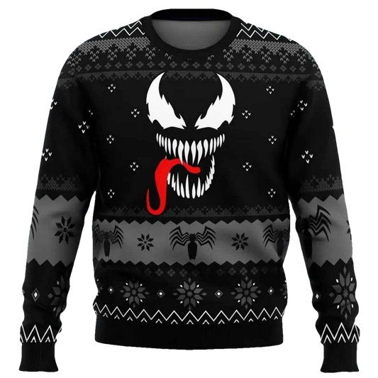 Venom Christmas Ugly Christmas Sweater - Moonbestprint